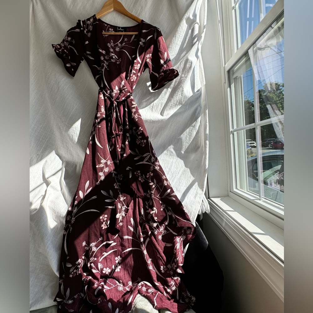 Lulu's Small Wrap Dress - Picture 3 of 4